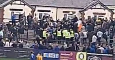 Seven arrested after violence flared at Macclesfield FC game - www.manchestereveningnews.co.uk - city Macclesfield