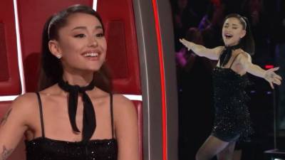 'The Voice' Sneak Peek: Watch Ariana Grande's First Chair Turn of Season 21! (Exclusive) - www.etonline.com