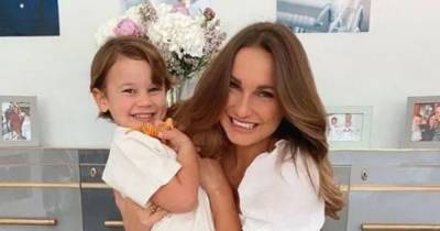 Sam Faiers reveals she shares bed with her children Paul, 5, and Rosie, 3 - www.ok.co.uk