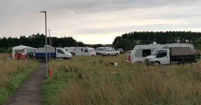 Legal action bid after Travellers with a goat pitch up at Ayrshire industrial estate - www.dailyrecord.co.uk