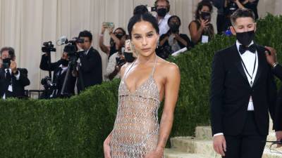 Zoë Kravitz responds after social media user comments on star's 'practically naked' look at the 2021 Met Gala - www.foxnews.com