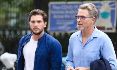Kit Harington Spotted Hanging Out with Tim Daly in New York City - www.justjared.com - New York