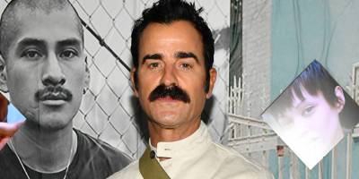 Justin Theroux Rocks A Cool Mustache For Rag & Bone's Deli Pop-Up Event - www.justjared.com - county Casey - New York - county Brown
