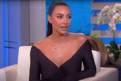 Kim Kardashian Sets The Record Straight To Ellen DeGeneres, Insists Son Psalm’s Giant Gold Chain Isn’t Fake - etcanada.com