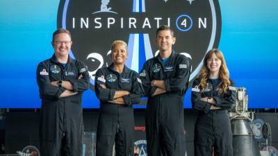 Inspiration4 Crew Returns to Earth After Historic Flight - www.etonline.com - county Atlantic