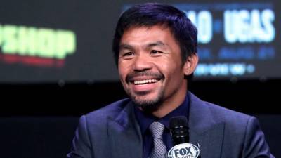 Boxer Manny Pacquiao Announces Candidacy for Philippines President - thewrap.com - Las Vegas - Philippines