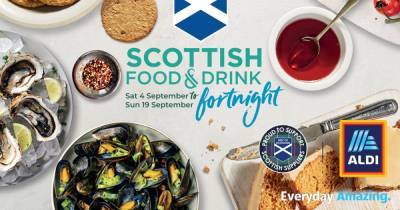 From fresh Scottish Live Oysters to Gin Infused Scottish Salmon, get ready to celebrate Scottish Food and Drink fortnight with Aldi - www.dailyrecord.co.uk - Scotland