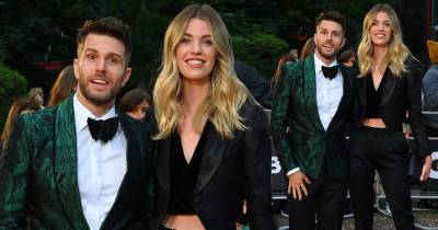 GQ Awards 2021: Joel Dommett and Hannah Cooper step out in suits - www.msn.com