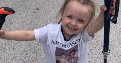 Three-year-old Hannah's hike up Ben Nevis in memory of her dad raises thousands for Chris's House - www.dailyrecord.co.uk