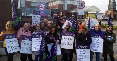 Lanarkshire council workers balloted for strike action in a row over pay - www.dailyrecord.co.uk