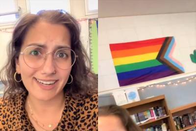Teacher removed from class after joke about pledging allegiance to Pride flag - www.metroweekly.com - California - Afghanistan