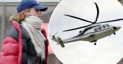 Eco-warrior Emma Watson touches down in Chelsea on private helicopter - www.msn.com - Chelsea