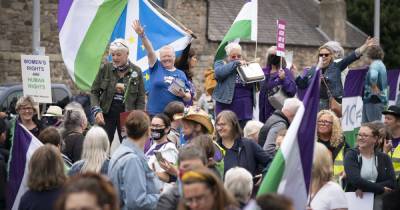 Hundreds demonstrate outside Scottish Parliament over proposed gender reforms - www.dailyrecord.co.uk - Scotland