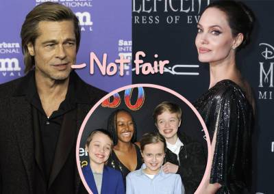 Brad Pitt Fights Back Following Angelina Jolie's Major Child Custody Win - perezhilton.com