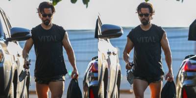 Milo Ventimiglia Gets In a Workout Before Emmy Awards 2021 - www.justjared.com - Los Angeles