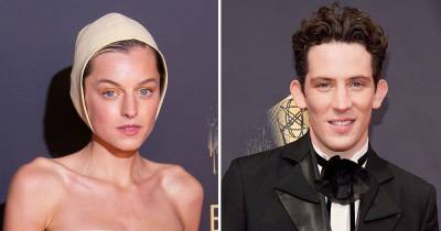 Emma Corrin, Josh O’Connor and More Stars of ‘The Crown’ Shine for the 2021 Emmys: Photos - www.usmagazine.com