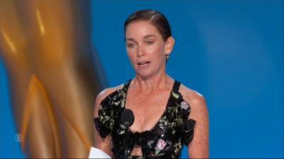 Julianne Nicholson Dedicates Best Supporting Actress in a Limited Series Emmy to Co-Star Kate Winslet - www.etonline.com