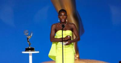 Michaela Coel shares moving speech as she makes history with Emmy win for I May Destroy You - www.ok.co.uk
