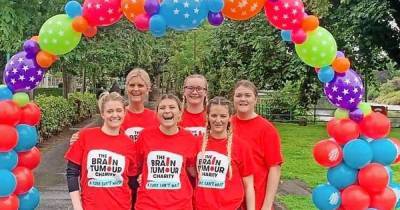 Dumfries charity marathon walkers smash fundraising target for Brain Tumour Trust - www.dailyrecord.co.uk