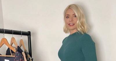 Holly Willoughby stuns in figure-hugging dress on This Morning following website launch - www.ok.co.uk