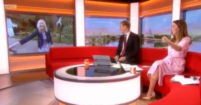 BBC Breakfast's Carol Kirkwood pulled to floor by guide dog during live weather report - www.manchestereveningnews.co.uk - Chelsea