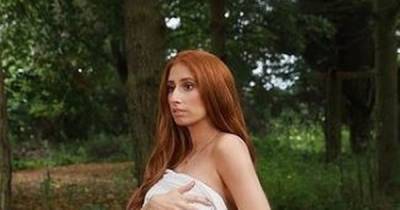 Stacey Solomon strips off for unedited photoshoot in the woods with snaps taken by her dad - www.manchestereveningnews.co.uk