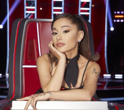 ‘The Voice’: Ariana Grande Cuts Off John Legend With Her ‘Thank U, Next’ Button - etcanada.com