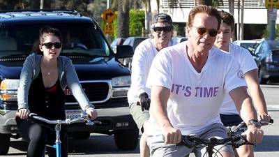 Arnold Schwarzenegger Celebrates Son Patrick’s 28th Birthday With All His Kids Except Joseph Baena — Photo - hollywoodlife.com