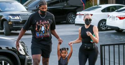 Khloe Kardashian and Tristan play happy families with daughter True as they enjoy day out - www.ok.co.uk - Los Angeles