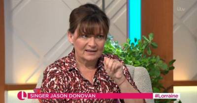 Lorraine Kelly shocks viewers after she swears during live Jason Donovan interview - www.dailyrecord.co.uk - Australia - Scotland
