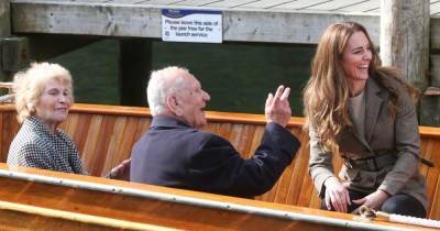 Kate Middleton joins Holocaust survivors for a poignant boat trip in the Lake District - www.ok.co.uk - Lake