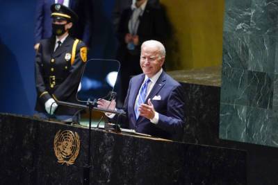 Joe Biden Declares “New Era Of Relentless Diplomacy” In First Speech As President To UN: “Bombs and Bullets Cannot Defend Against Covid-19” - deadline.com - New York