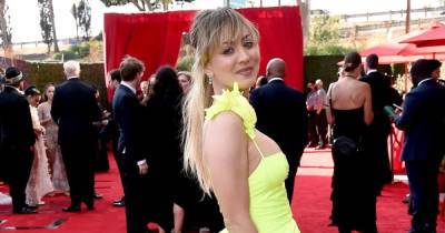 Kaley Cuoco ‘Was Happy As Can Be’ in Her Custom Vera Wang Gown at the 2021 Emmys - www.usmagazine.com