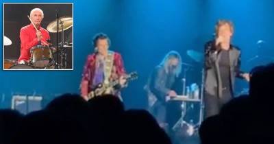 Rolling Stones perform for first time since Charlie Watts' death - www.msn.com - USA - state Massachusets
