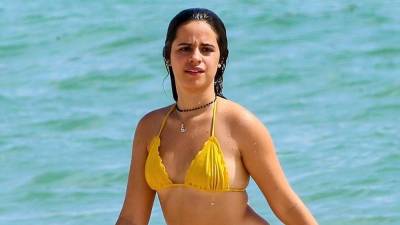 Camila Cabello shows off her curves in thong bikini while enjoying beach day in Miami - www.foxnews.com - Miami - Florida