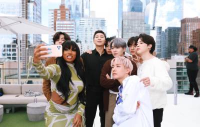 BTS meet up with Megan Thee Stallion in New York City - www.nme.com - New York - South Korea - North Korea
