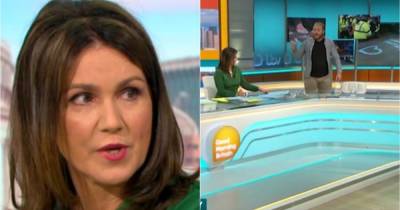 GMB's Susanna Reid berates M25 protestor for being 'patronising' before he storms off - www.manchestereveningnews.co.uk - Britain