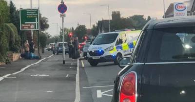 Motorcyclist taken to hospital after crash with a van - www.manchestereveningnews.co.uk - Manchester