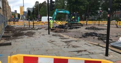 Oxford Road to stay closed for at least a WEEK following flooding chaos caused by burst water main - www.manchestereveningnews.co.uk - Manchester