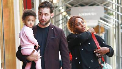 Serena Williams Husband Alexis Give Their Daughter Olympia, 4, Sweet Kisses In New Photos - hollywoodlife.com