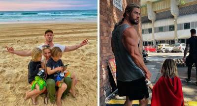 Chris Hemsworth and Elsa Pataky share family time in lockdown - www.who.com.au - India