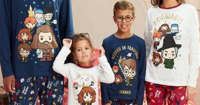 You can get matching Harry Potter pyjamas - with personalised kids' versions - www.dailyrecord.co.uk - Britain - county Page