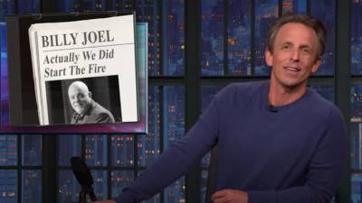 Seth Meyers Turns Billy Joel Classic Into Climate Change Anthem: ‘Actually We Did Start the Fire’ (Video) - thewrap.com - Texas