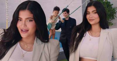 Pregnant Kylie Jenner gives tour of HUGE new luxury home in crop top - www.msn.com
