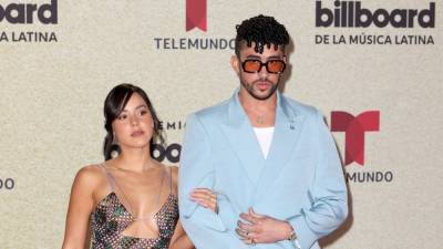 Bad Bunny and Girlfriend Gabriela Berlingeri Have Date Night at 2021 Billboard Latin Music Awards - www.etonline.com