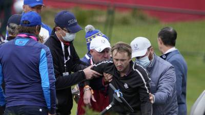 Tom Felton, ‘Harry Potter’ actor, collapses at Ryder Cup in Wisconsin - www.foxnews.com - Britain - Wisconsin