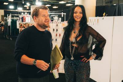 James Corden Works As Rihanna’s Personal Assistant For The Day Ahead Of ‘Savage X Fenty Show Vol. 3’ Launch - etcanada.com - Los Angeles - Canada