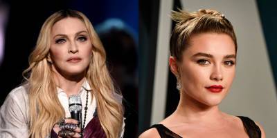 Madonna Addresses Rumor of Florence Pugh Playing Her in Autobiographical Movie - www.justjared.com