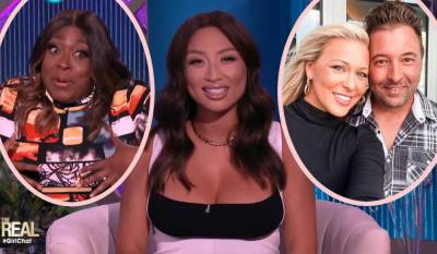 Jeannie Mai's Ex Said WHAT?! Loni Love Defended Her The Real Co-Host After Post-Pregnancy Announcement Shade! - perezhilton.com