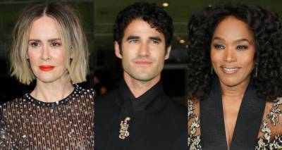 Sarah Paulson, Darren Criss, & Angela Bassett Hit the Red Carpet at Academy Museum of Motion Pictures Opening Gala - www.justjared.com - Los Angeles - USA - Taylor - county Story - city Holland, county Taylor